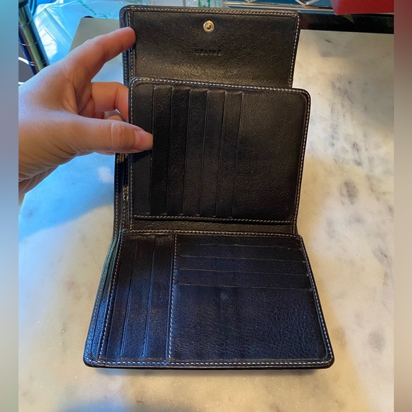 Celine Triumph canvas wallet - Picture 4 of 10